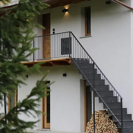 Vista Monte Bianco Courmayeur-entreves Courmayeur