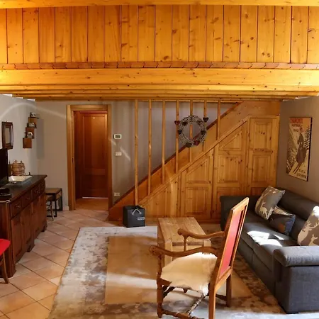 Vista Monte Bianco Courmayeur-entreves Daire