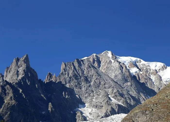 Vista Monte Bianco Courmayeur-entreves 아파트 쿠르마예