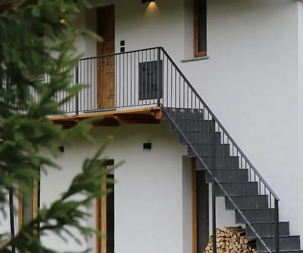 Vista Monte Bianco Courmayeur-entreves クールマイユール